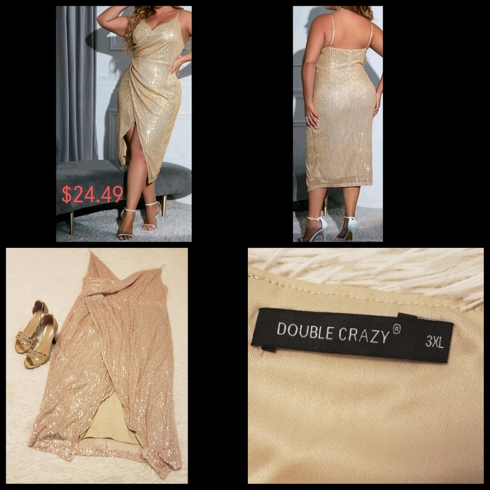 Rose Gold elegant dress